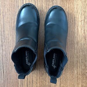 Eastland Black and Brown Leather Boots